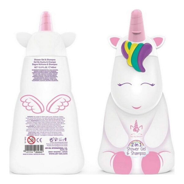 Gel και Σαμπουάν 2 σε 1 Eau My Unicorn Cartoon (400 ml) - NVA4084725