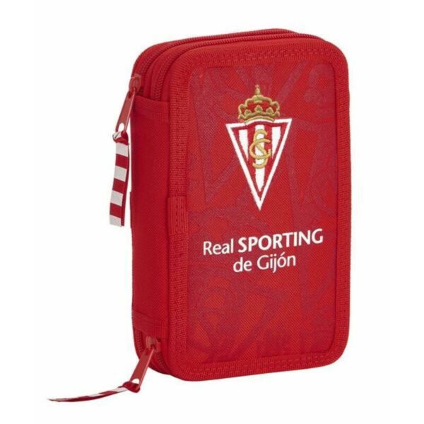 Κασετίνα Real Sporting de Gijón Κόκκινο (28 pcs) - S4300229