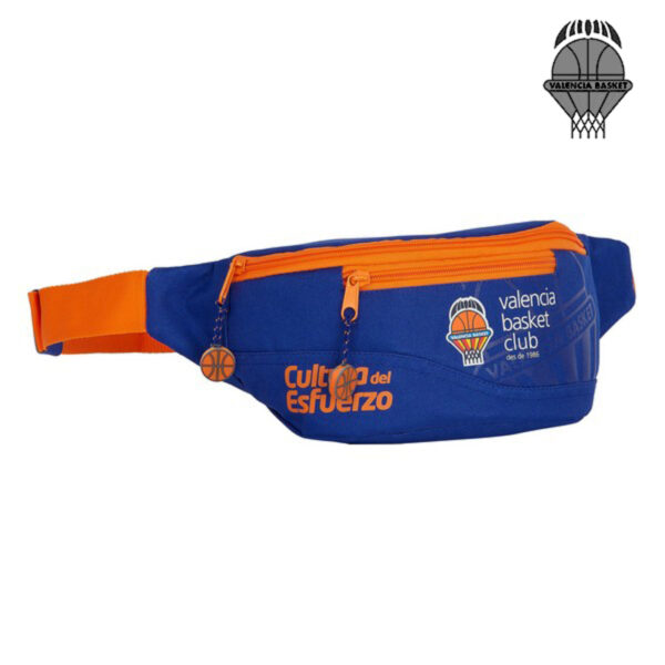 Τσάντα Mέσης Valencia Basket Μπλε Πορτοκαλί (23 x 12 x 9 cm) - S4303384