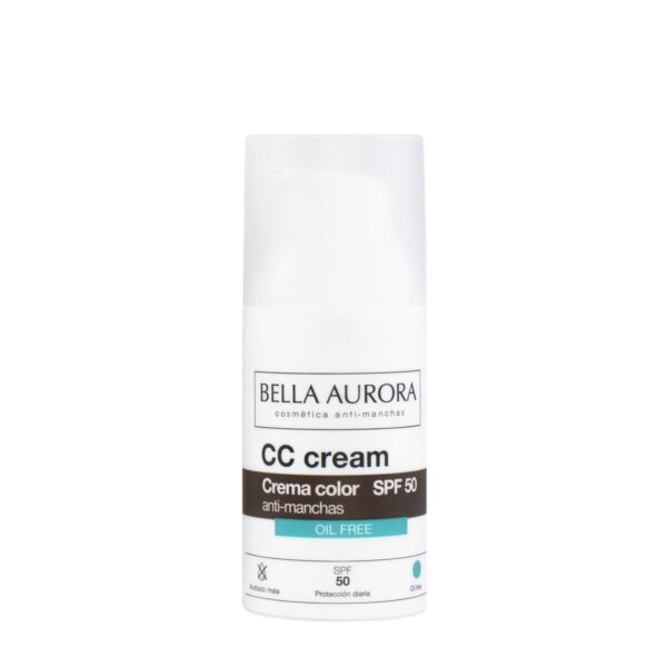 BELLA AURORA CC CREAM anti-manchas oil free SPF50 30 ml - NVA0011200