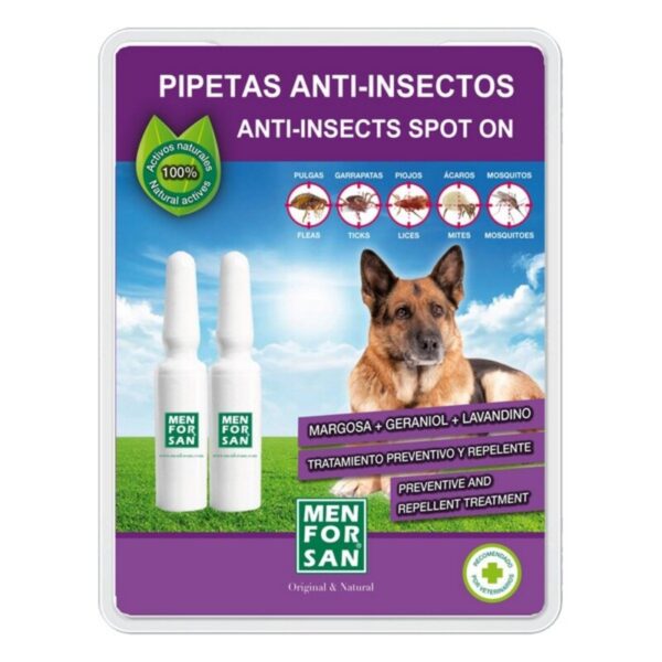 MEN FOR SAN PIPETAS perro ant-insectos 2 uds - NVA0020648