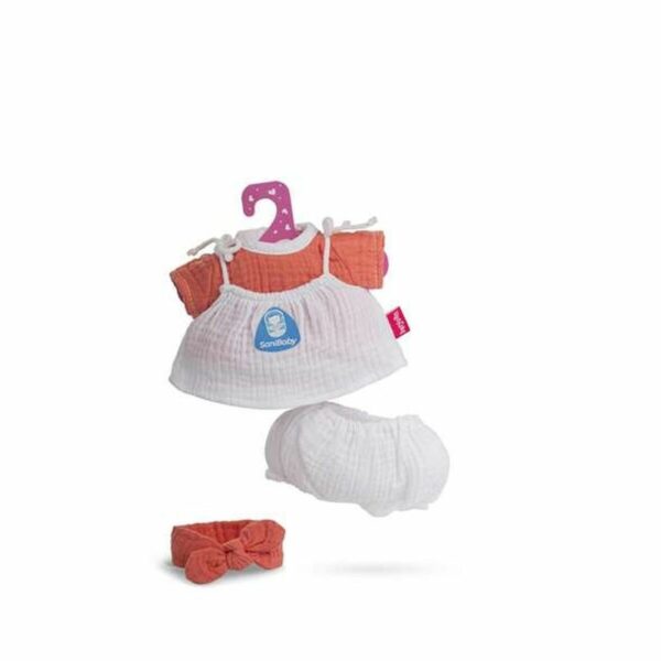 Ρούχα κούκλας Berjuan Sanibaby Κοράλι (28 cm) - S2414024