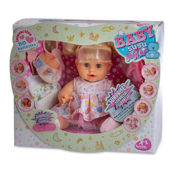 Κούκλα μωρού Baby Susú Sister Berjuan (38 cm) - S2411454