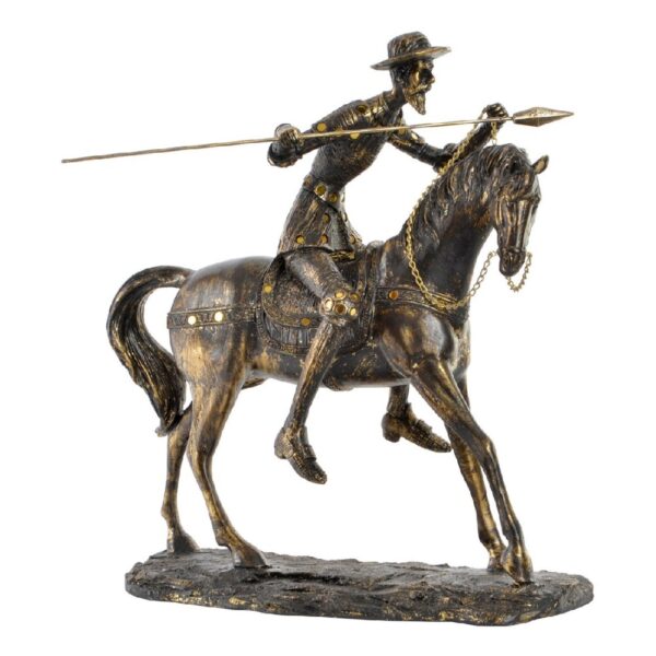 Διακοσμητική Φιγούρα DKD Home Decor Don Quijote Ρητίνη (36 x 19 x 39 cm) - S3016716