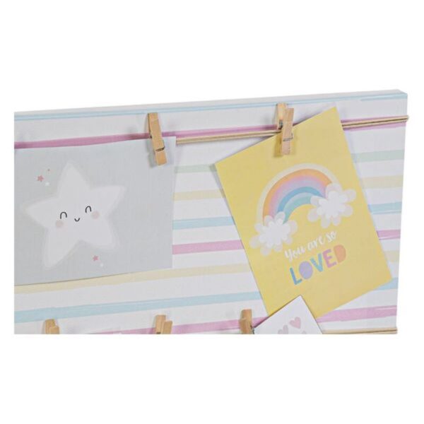 Κορνίζες DKD Home Decor Sunshine Καμβάς Πολύχρωμο (50 x 2 x 50 cm) (12 Μονάδες) - S3011525