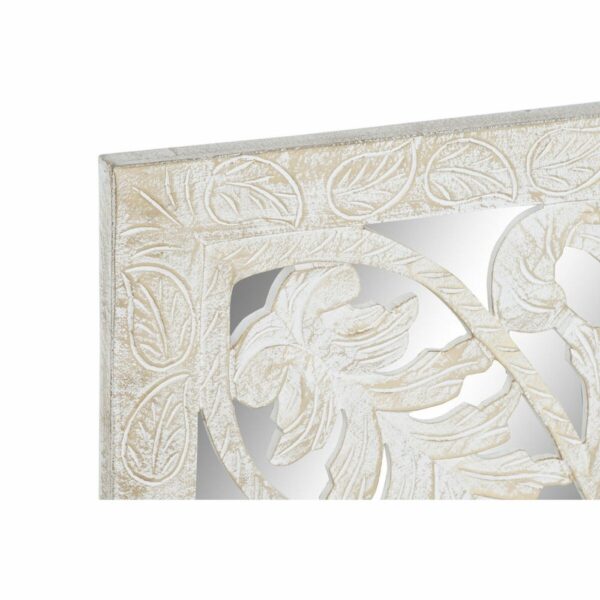 Διακόσμηση τοίχων DKD Home Decor Καθρέφτης Ξύλο MDF (121.5 x 3 x 121.5 cm) - S3019006