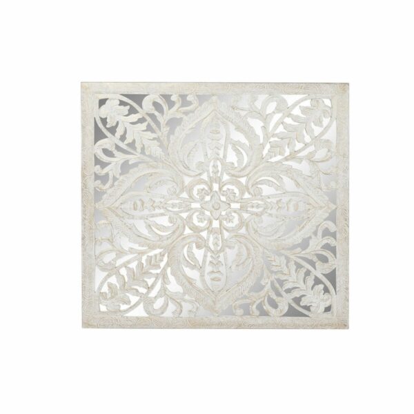 Διακόσμηση τοίχων DKD Home Decor Καθρέφτης Ξύλο MDF (121.5 x 3 x 121.5 cm) - S3019006