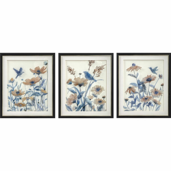 Πίνακας DKD Home Decor Blomster (50 x 2 x 60 cm) - S3018117