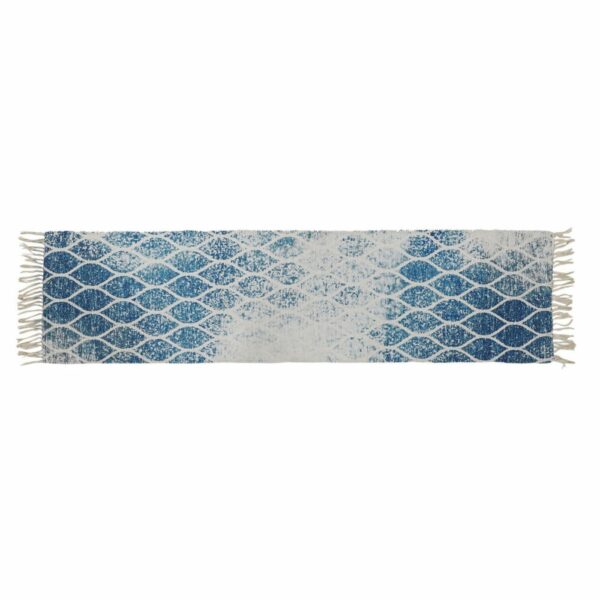 Χαλί DKD Home Decor Μπλε βαμβάκι Chenille (60 x 240 x 1 cm) - S3027328