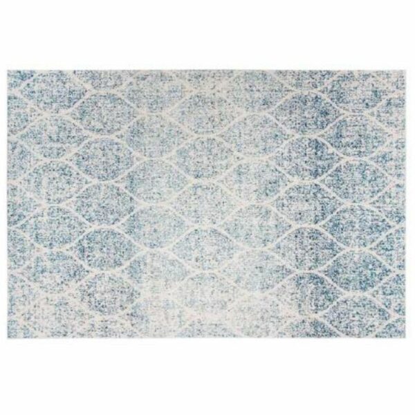 Χαλί DKD Home Decor Μπλε βαμβάκι Chenille (120 x 180 x 1 cm) - S3027329