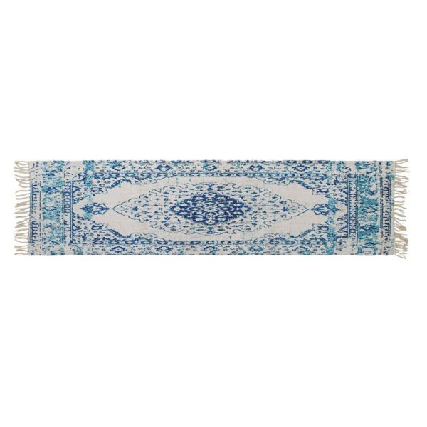 Χαλί DKD Home Decor Μπλε βαμβάκι Chenille (60 x 240 x 1 cm) - S3027332