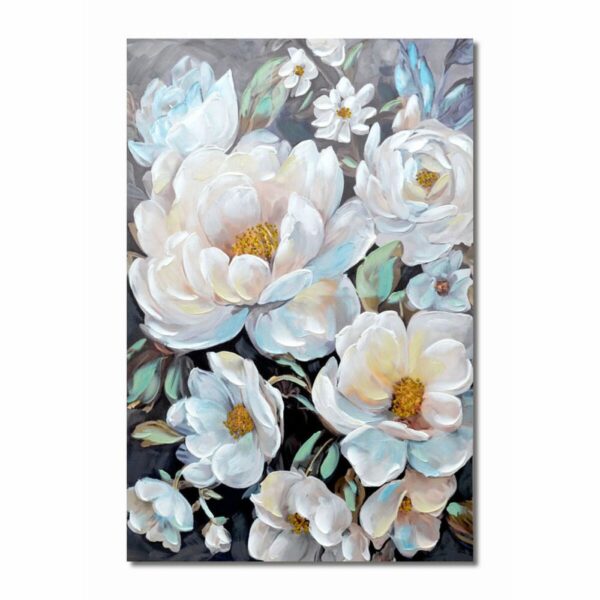 Πίνακας DKD Home Decor Blomster (80 x 3 x 120 cm) (2 pcs) - S3018319