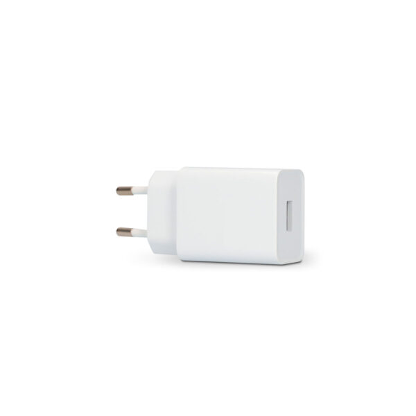 Φορτιστής Τοίχου +Καλώδιο Lightning MFI KSIX 2.4A USB iPhone Λευκό - S1901716