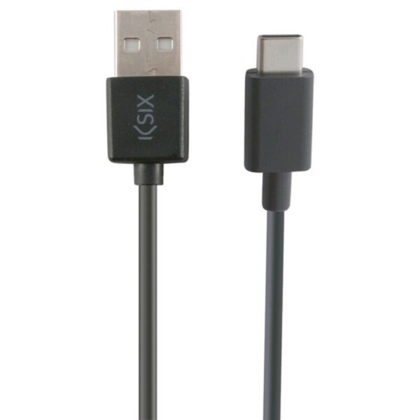 Καλώδιο USB-C σε USB KSIX 3 m Μαύρο - S1902431