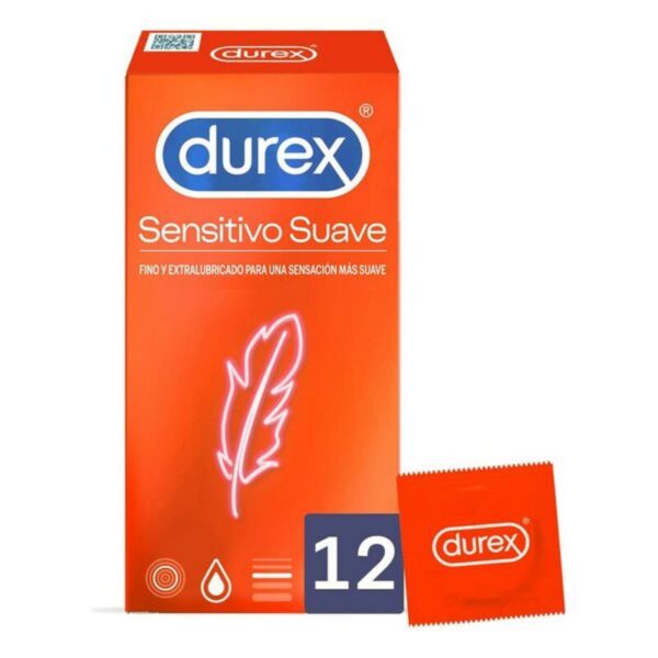 Προφυλακτικά Durex Sensitivo Suave Ø 5,6 cm (12 uds) - NVA6000533