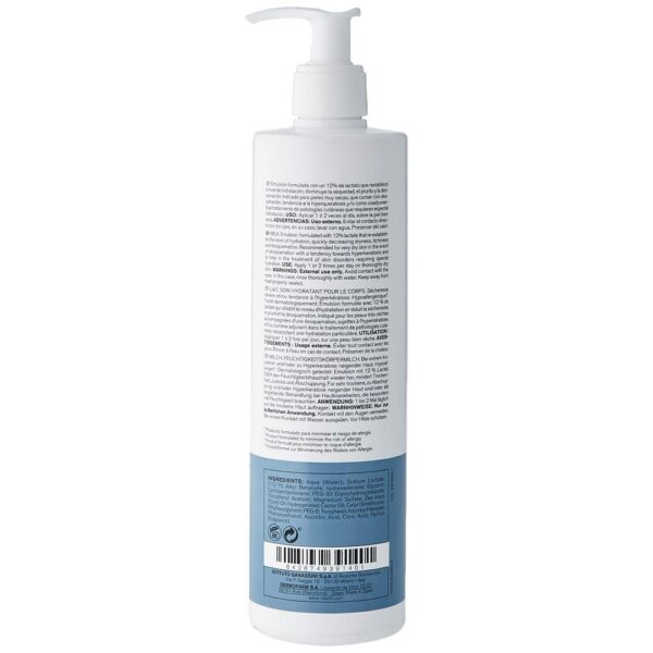 Rilastil Xerolact Fluid Emulsion Sodium Lactate 12% Ενυδατική Lotion Σώματος για Ευαίσθητες Επιδερμίδες 400ml - NVA9391401