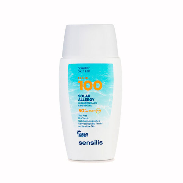 SENSILIS FLUID 100 SOLAR ALLERGY ultrafluid aqueous sunscreen SPF50+ 40 ml - NVA9913405