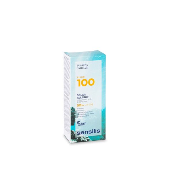 SENSILIS FLUID 100 SOLAR ALLERGY ultrafluid aqueous sunscreen SPF50+ 40 ml - NVA9913405