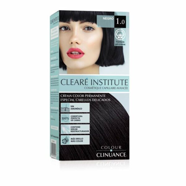 CLEARÉ INSTITUTE COLOUR CLINUANCE cabellos delicados #1.0-negro 1 u - NVA9031123