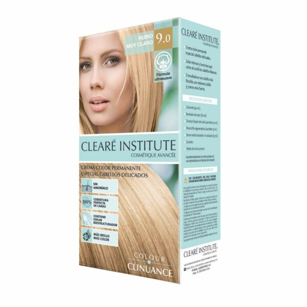 CLEARÉ INSTITUTE COLOUR CLINUANCE cabellos delicados #9.0-rubio muy claro 1 u - NVA9031215