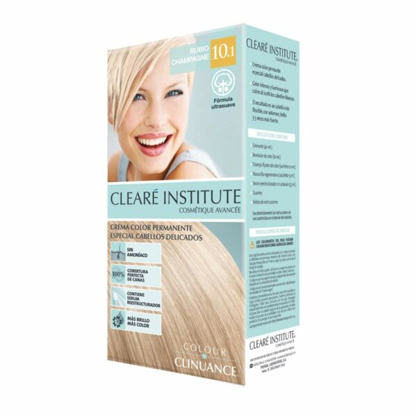 CLEARÉ INSTITUTE COLOUR CLINUANCE cabellos delicados #10.1-rubio champagne 1 u - NVA9031253