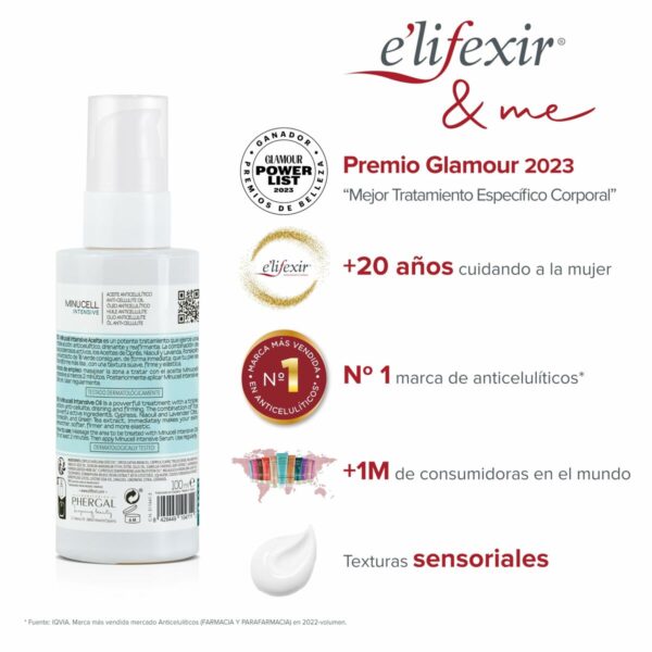 E'LIFEXIR MINUCELL INTENSIVE anti-cellulite oil 100 ml - NVA9104711