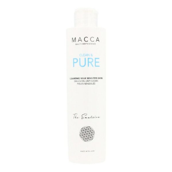 Macca Γαλάκτωμα Καθαρισμού Clean & Pure Macca για Ευαίσθητες Επιδερμίδες 200ml - NVA2410036