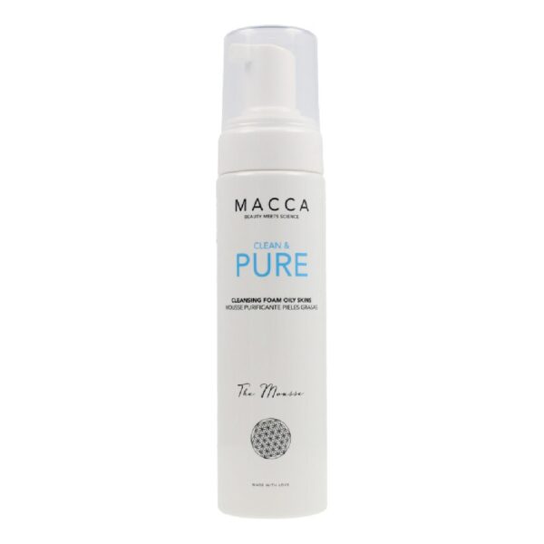 Macca Αφρός Καθαρισμού Clean & Pure Macca για Λιπαρές Επιδερμίδες 200ml - NVA2410067