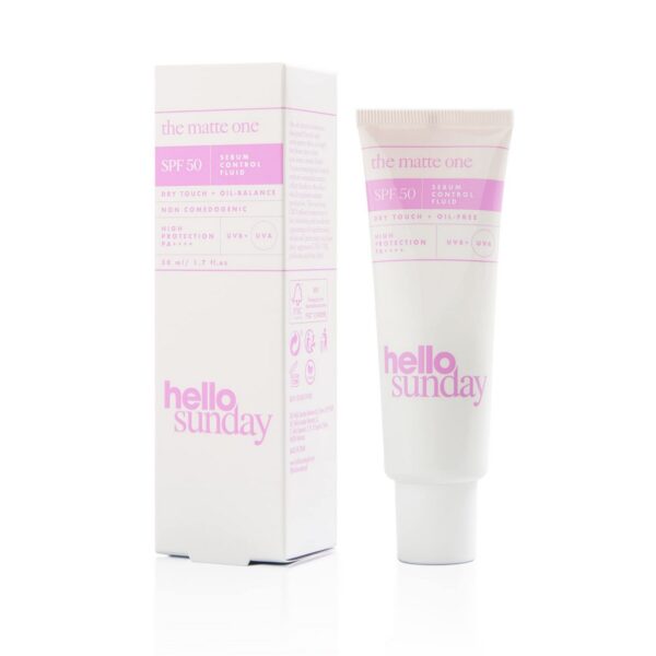 HELLO SUNDAY THE MATTE ONE serum control fluid SPF50 50 ml - NVA7793363