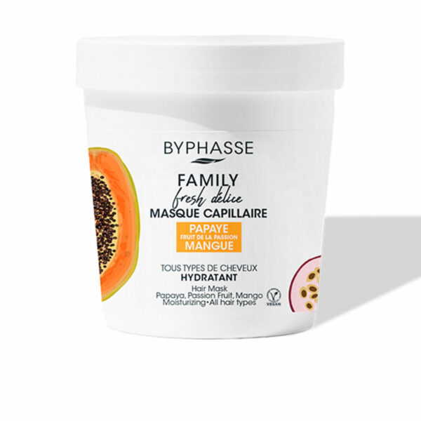 Byphasse Family Fresh Delice Papaya, Passion Fruit & Mango Μάσκα Μαλλιών 250ml - NVA7095490