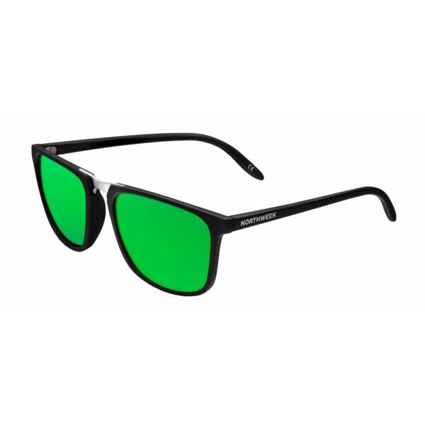 NORTHWEEK SHELTER MATTE BLACK polarized #green 1 u - NVA1837786