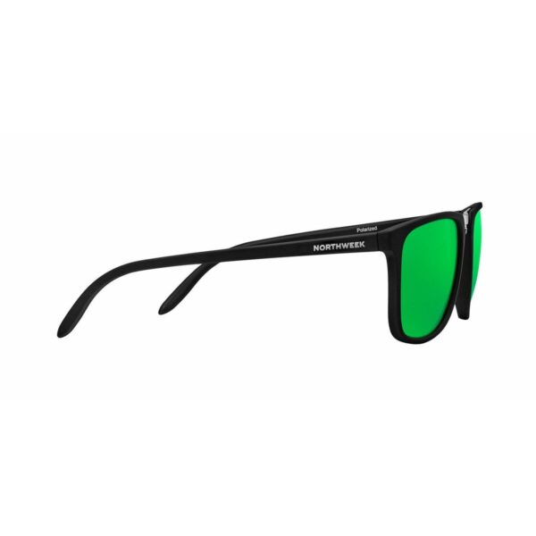 NORTHWEEK SHELTER MATTE BLACK polarized #green 1 u - NVA1837786