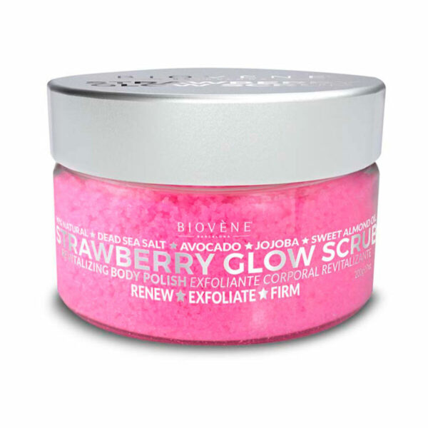 BIOVÈNE STRAWBERRY GLOW SCRUB revitalizing body polish 200 gr - NVA5094557