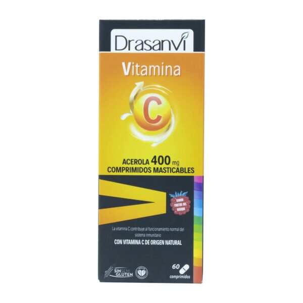 DRASANVI VITAMINA C 400 mg 60 comprimidos masticable - NVA8541348