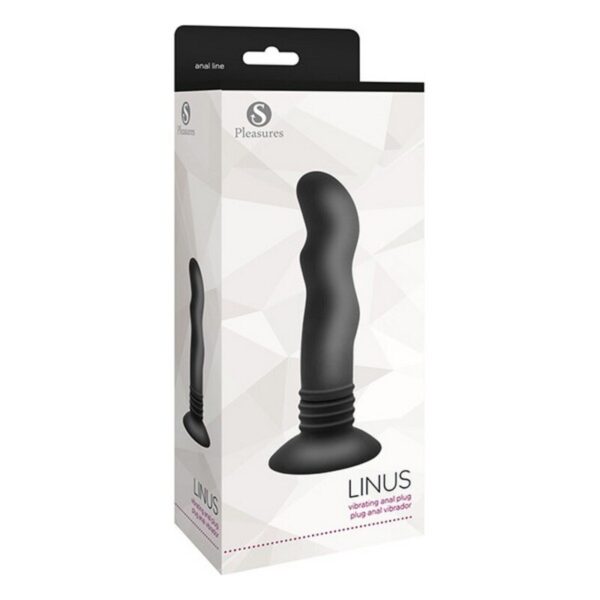 Πρωκτικό Plug S Pleasures Linus Μαύρο - S4001841