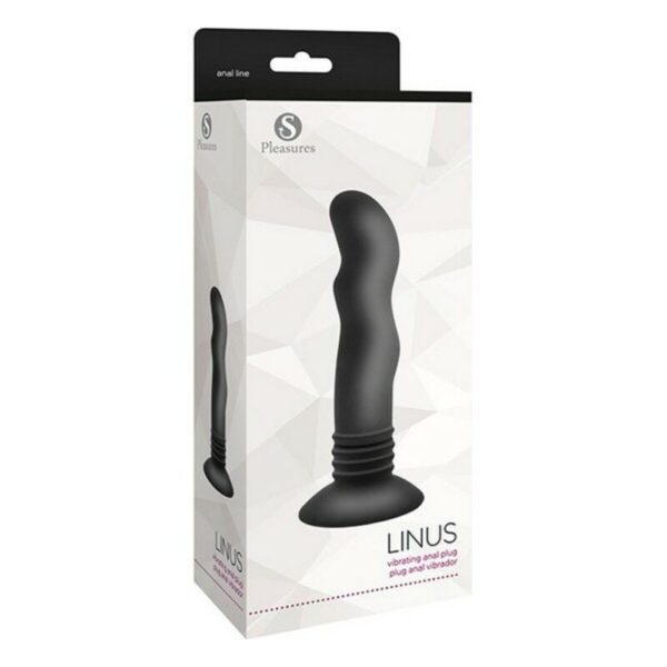 Πρωκτικό Plug S Pleasures Linus Μαύρο - S4001841