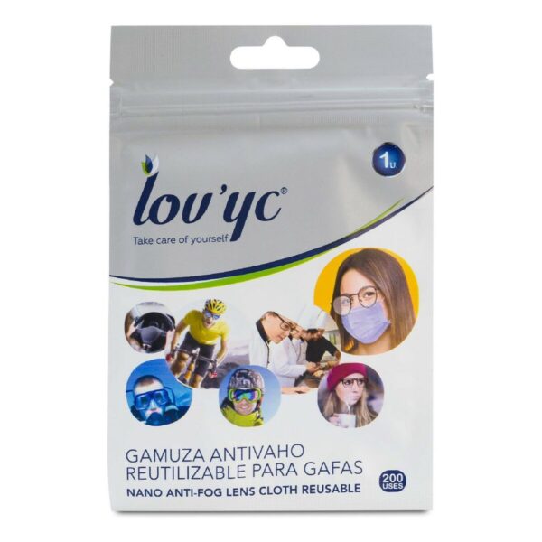 LOVYC LOVYC Gamuza antivaho reutilizable para gafas 1 ud - S4509727