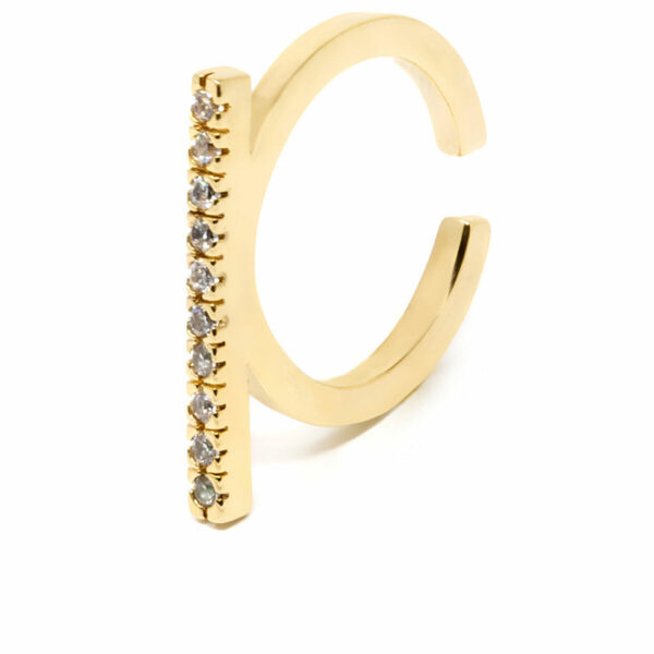 SHABAMA MANHATTAN GOLD ring #bright gold 1 u - NVA2000064