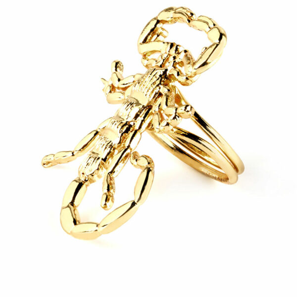 SHABAMA SAHARA ring #gold glitter 1 u - NVA2000088