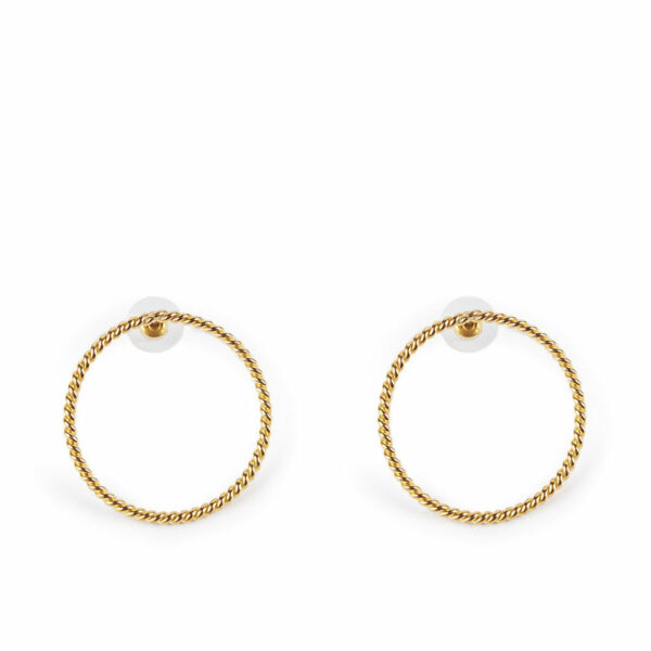 SHABAMA SURI earrings #shiny gold 1 u - NVA2000545