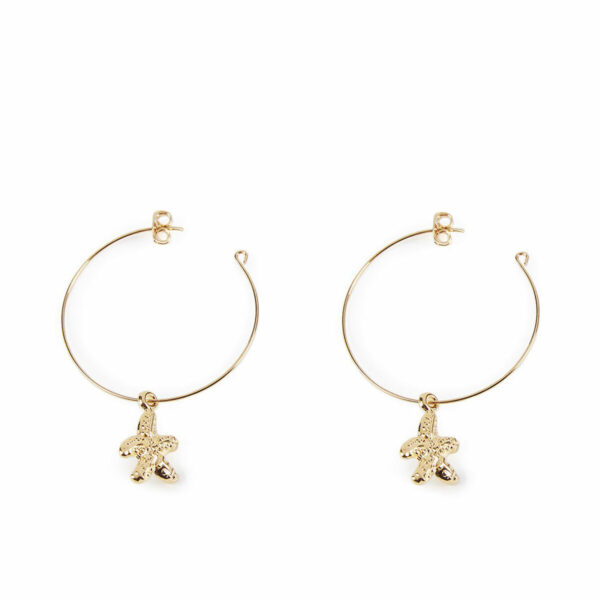 SHABAMA BLANCA earrings #shiny gold 1 u - NVA2000613