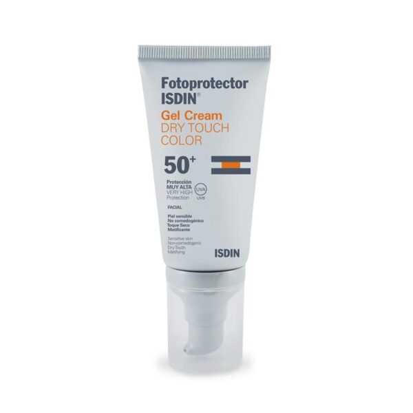 Isdin Fotoprotector Gel Cream Dry Touch Color Αντηλιακό Gel Προσώπου SPF50 με Χρώμα 50ml - NVA1631718