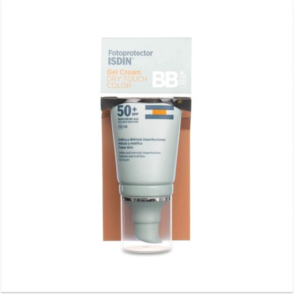 Isdin Fotoprotector Gel Cream Dry Touch Color Αντηλιακό Gel Προσώπου SPF50 με Χρώμα 50ml - NVA1631718