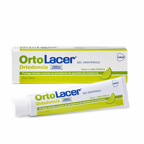 LACER Orto Dental Gel Lime Flavor 75 ml - NVA1645029