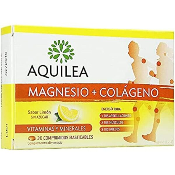 AQUILEA MAGNESIO + COLÁGENO comprimidos masticables 30 u - NVA1756107