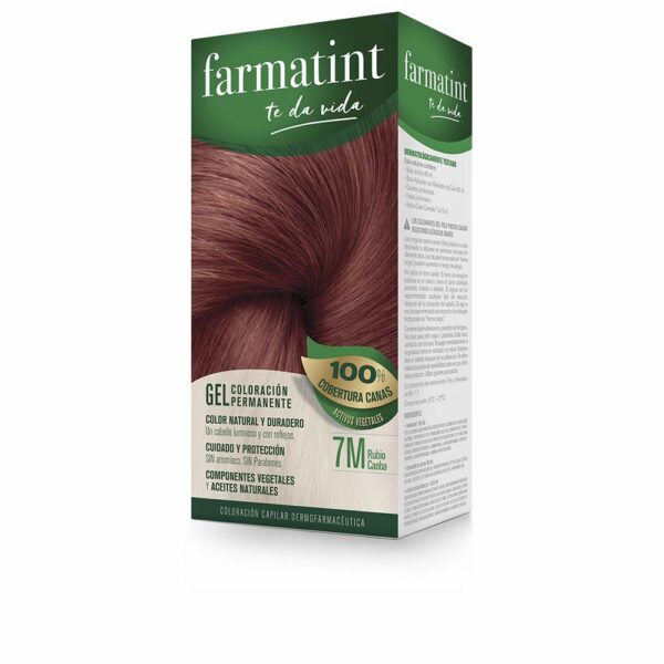 FARMATINT FARMATINT GEL coloración permanente #7m-rubio caoba - NVA1790361