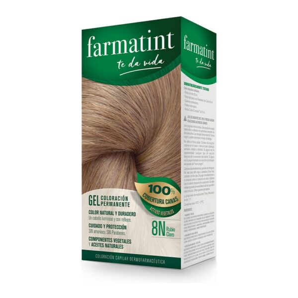 FARMATINT FARMATINT gel coloración permanente #8n-rubio claro - NVA1791351