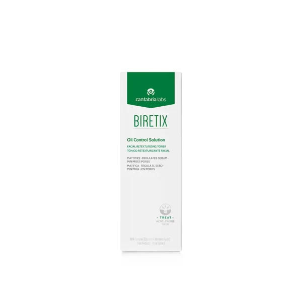 BIRETIX BIRETIX OIL CONTROL SOLUTION facial retexturizing toner 100 ml - NVA2119451