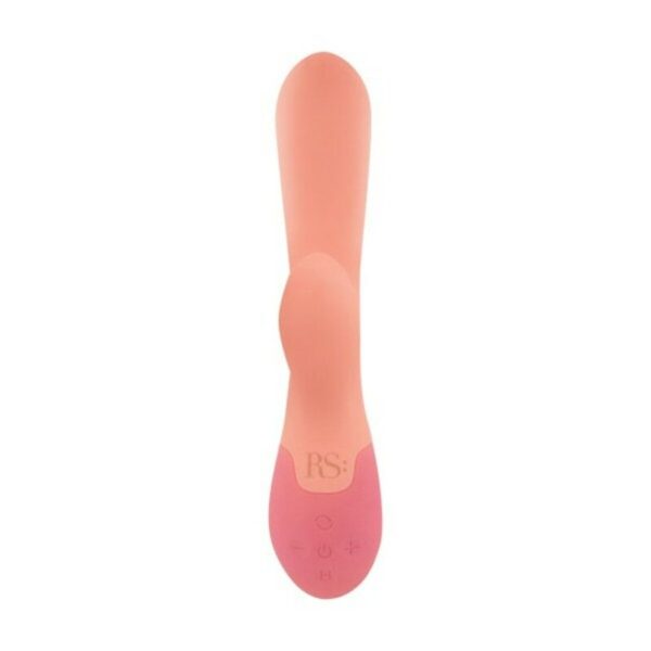 Συσκευή Δόνησης Dual Stimulation Vibe Rianne S Essentials Xena Rabbit Πορτοκαλί Κοράλι - S4002855