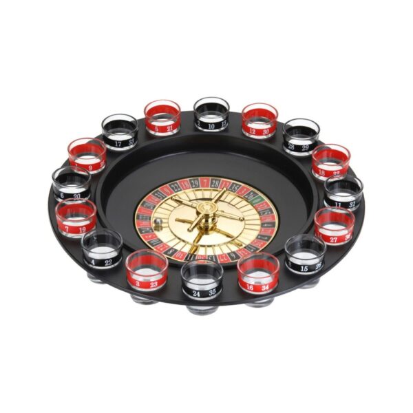 Πόσιμο Παιχνίδι Casino Roulette 18 pcs - S7902573